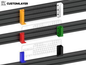 CustomLayer Keyboard Halterung